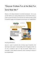 _Discover Endless Fun at the Best Fun Zone Near Me .pdf