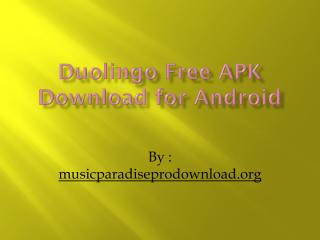 Duolingo Free APK Download for Android.pdf