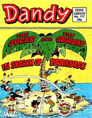 Dandy Comic Library 117 - The Jocks and the Geordies - In Search of Paradise.cbr