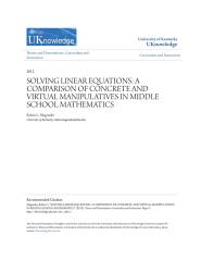 SOLVING LINEAR EQUATIONS- A COMPARISON OF CONCRETE AND VIRTUAL MA.pdf