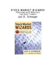 Könyvek - Jack Schwager -  Stock Market Wizards.pdf