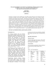 Pengaruh Pemberian Suplemen dan Probiotik terhadap hasil panen bandeng.pdf