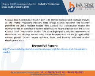 Clinical Trial Consumables Market.pptx