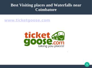Best Visiting places and Waterfalls near Coimbatore.ppt