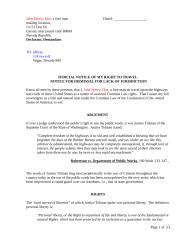 22-D-4-Judicial Notice of my Right to Travel exhibit.doc