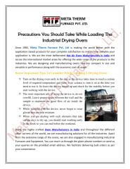 Precautions-You-Should-Take-While-Loading-The-Industrial-Drying-Ovens.pdf