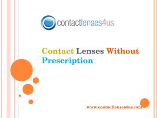 Buy Contact Lenses without Prescription online.pptx